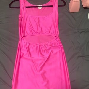 Pink night out dress